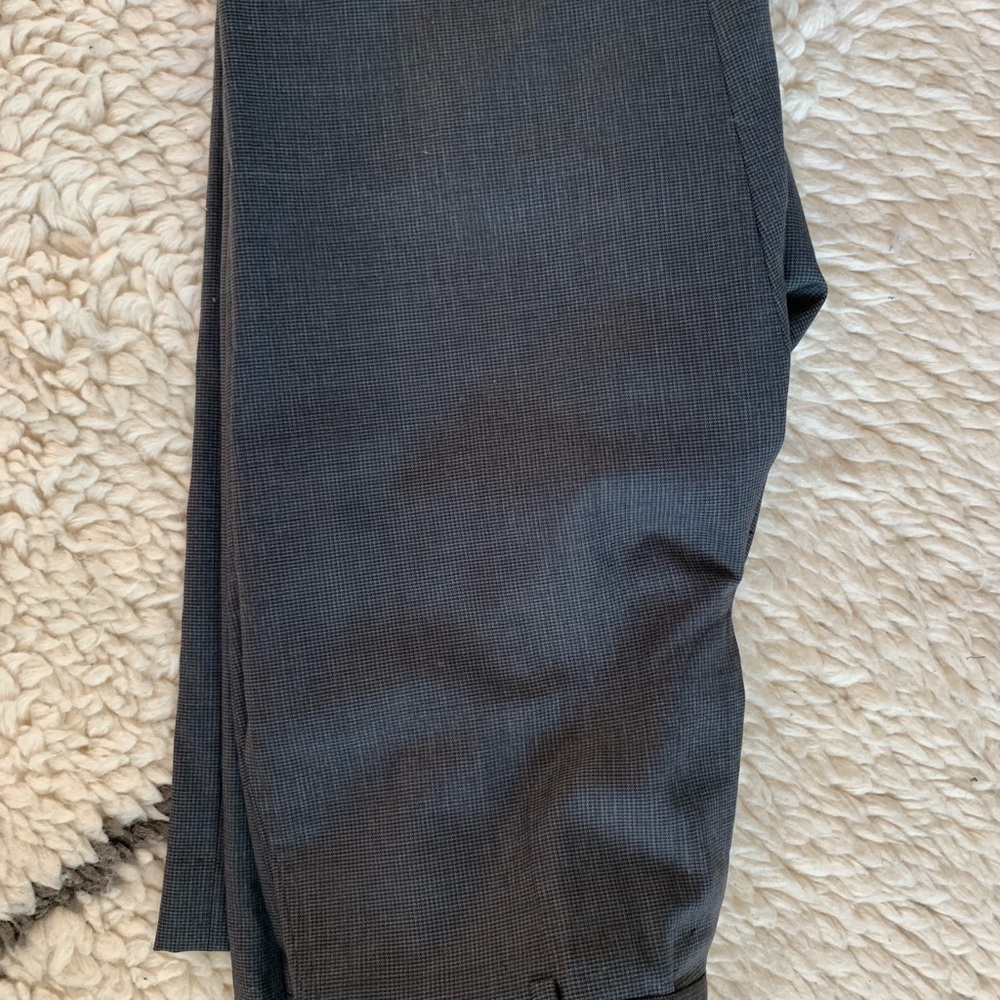 Patterned Grey BOSS Trousers. - Picture 2 of 3